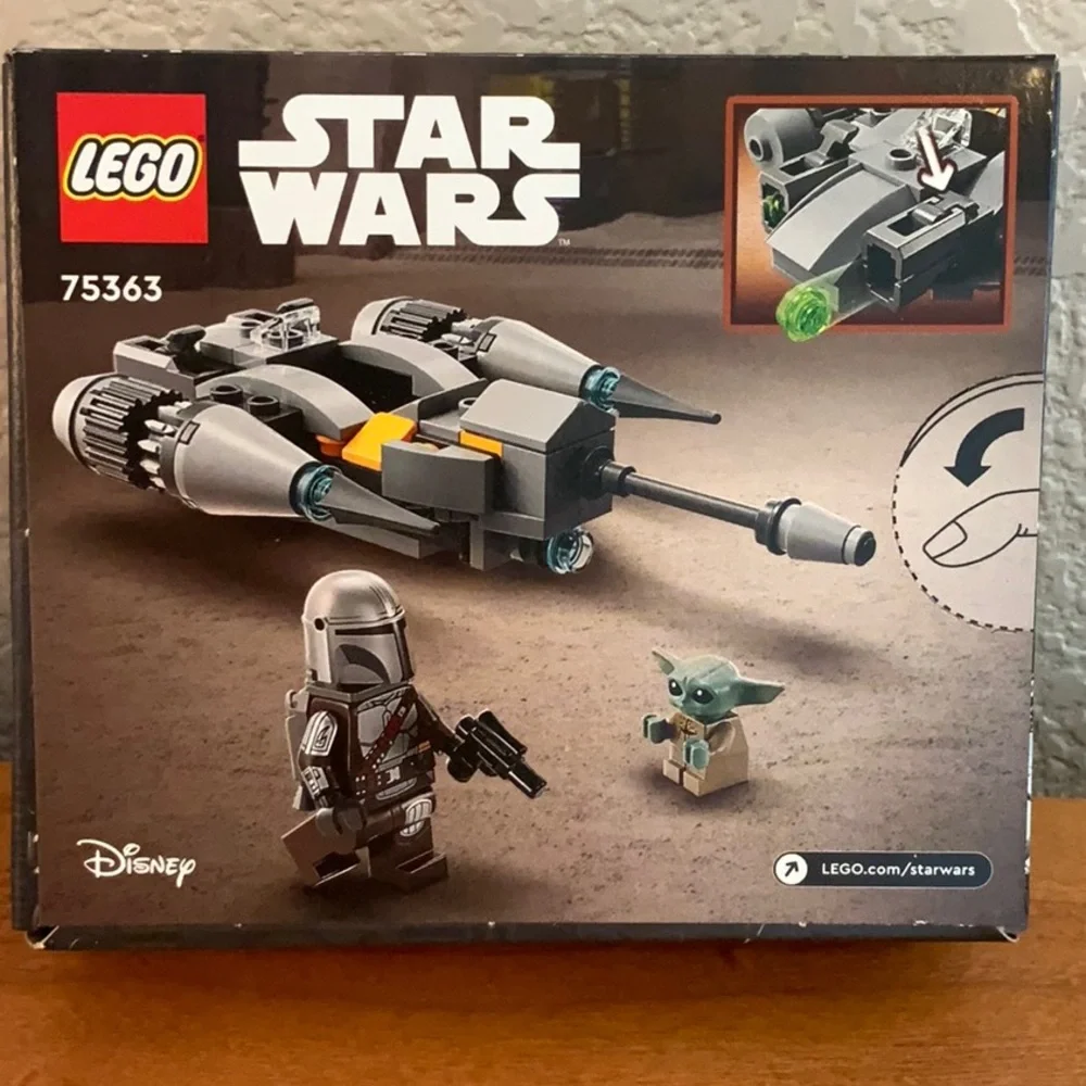 LEGO Star Wars Mandalorian N-1 Starfighter Set #75363 NWT Grogu Figure - Picture 10 of 10